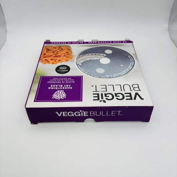 Magic Bullet Veggie Bullet VB-101 Shoestring Fry Blade VBR-U0206 ~ NEW, UNUSED - Picture 4 of 11